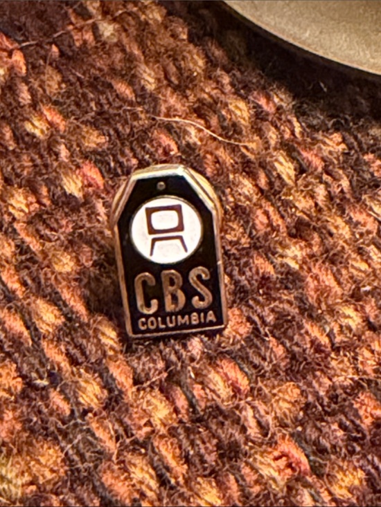 Other - CBS Columbia Enamel Pin - Black and Gold Logo